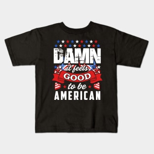 The Coolest Design For American Kids T-Shirt